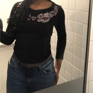 Beautiful y2k grunge top from emmielol fits m-xs sizing